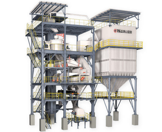 V9 dry-process sand making building